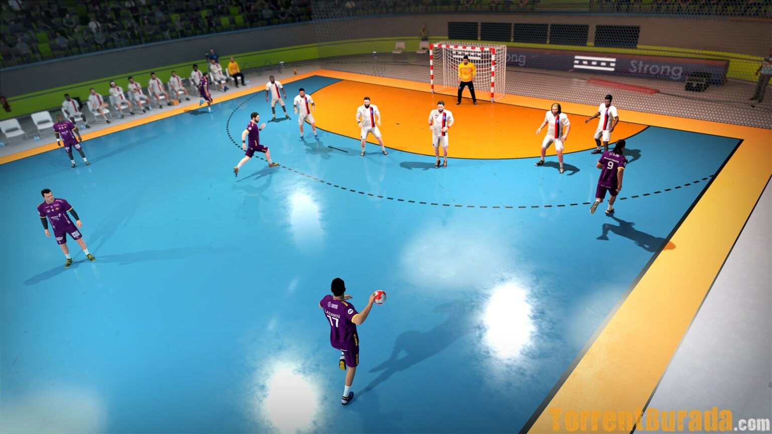 Handball 21 как играть на клавиатуре